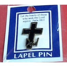 Lapel Pin--Dad Cross 